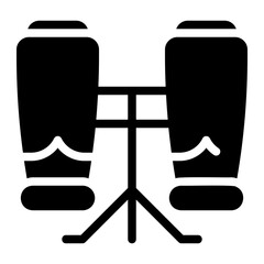 conga glyph icon