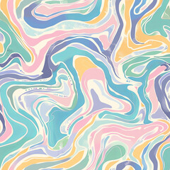 Seamless doodle pattern, colorful with pastel colors, digital paper for printing, graphic design, product designs, stickers and many more.	
