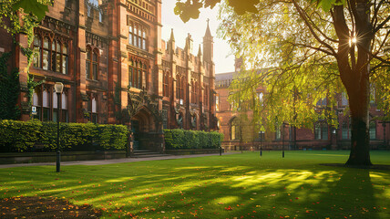 Amazing Landscape Surrounding Adare Manor in Ireland