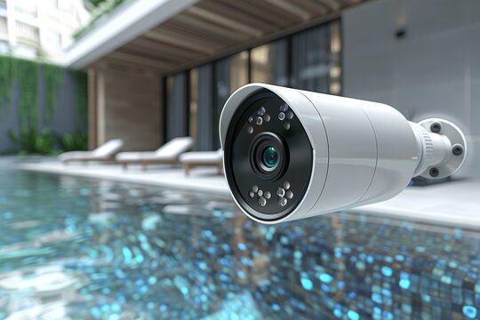CCTV cameras enrich multimedia content in smart homes, offering high-resolution real estate property platforms for creative transfers.