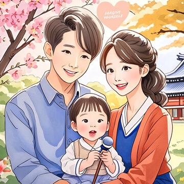 소중한 사람만 가득한 가족