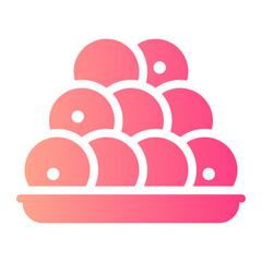 pao de queijo gradient icon