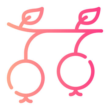 araca piranga gradient icon