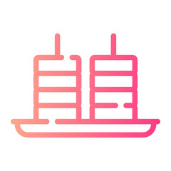 Obraz premium romeu e julieta gradient icon