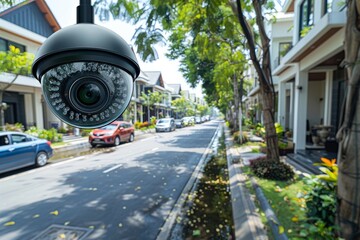 Security environments benefit from CCTV systems set up in homes, integrating motion sensor technologies for automated security enhancements.
