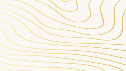 Golden abstract wave pattern line  background vector. Luxury texture design for wallpaper, poster, home decor, packaging design and prints. 