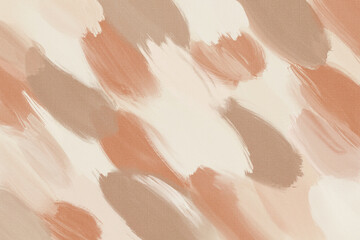 Abstract paint background with brush strokes in warm neutral colors. Artistic paint brush texture for creative design projects, cards, posters, prints, social media posts, covers, etc.