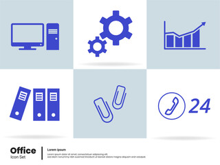 equipment symbol icon for office