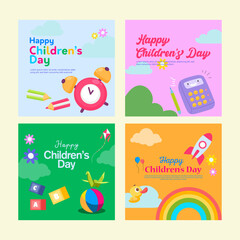 Happy Children's Day Social Media Post