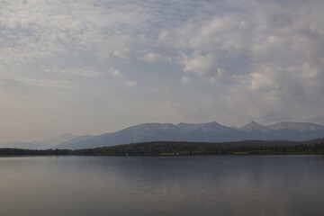 A Cloudy Summer Morning at Pyramid Lake