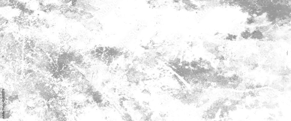 Wall mural vector white and grey vintage abstract texture of old surface pattern and texture of cracks, scratch