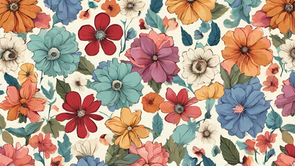 Timeless Elegance: Modern Floral Design Pattern