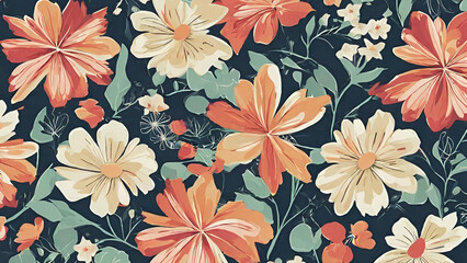 Timeless Elegance: Modern Floral Design Pattern