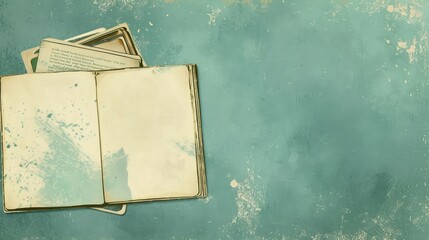 Blank vintage card for Administrative Professionals Day