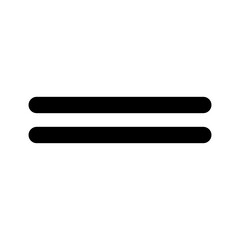 Drag handle icon in black, outline style and transparent background