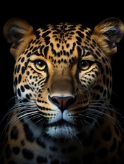 Obraz premium portrait of a leopard
