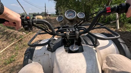 Off-Road Adventure on Quad Bike