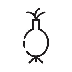 Chili Garden Pepper Line Icon