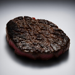 Grilled steak, Juicy steak, Medium rare steak, Cooked beef