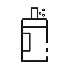 Can Painting Spray Line Icon