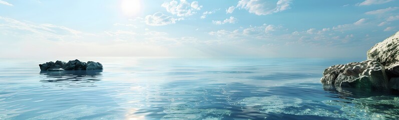 Fototapeta premium nature water background wave