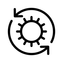 Processing Icon Vector Symbol Design Illustration