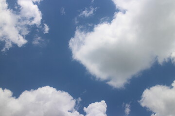 Obraz premium blue sky with clouds