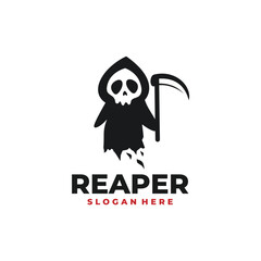 Reaper fun logo vector 