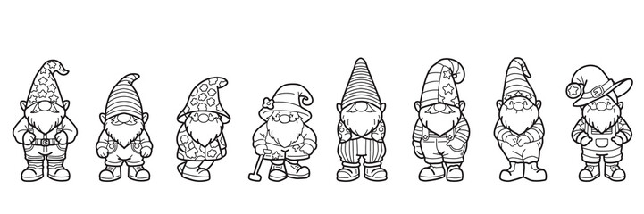 Christmas, Cute Santa, Hand Drawn, Illustration, Greeting Card