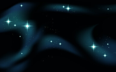 Cartoon galaxy background vector