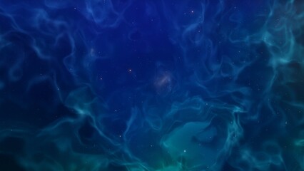 nebula gas cloud in deep outer space
