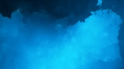 Space background. Nice clean colorful nebula with star field. 3D rendering
