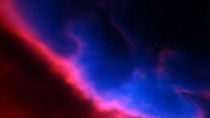 nebula gas cloud in deep outer space
