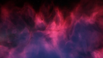 nebula gas cloud in deep outer space
