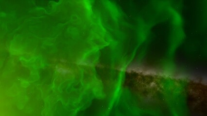 nebula gas cloud in deep outer space
