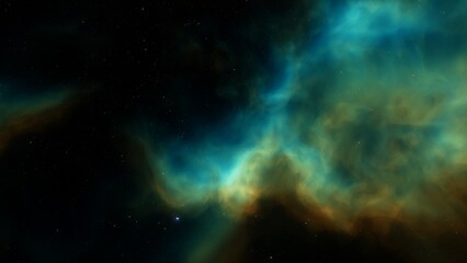 Fototapeta premium Space nebula 