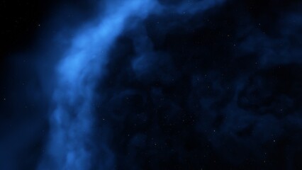 nebula gas cloud in deep outer space  © ANDREI