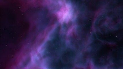 Space of night sky with cloud and stars
