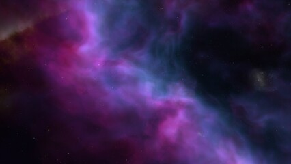 Space of night sky with cloud and stars
