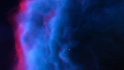 Space of night sky with cloud and stars
