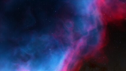 nebula gas cloud in deep outer space  © ANDREI