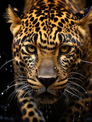 Fototapeta premium portrait of a leopard