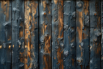 Closeup of a wooden door. Created with Ai