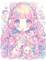 ゆめ可愛い女の子　AI