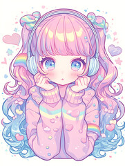 ゆめ可愛い女の子　AI