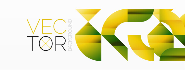 Assorted geometric shapes unite in a minimalistic abstract backdrop, offering a versatile canvas for contemporary design for digital designs, presentations, website banners, social media posts