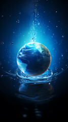 Obraz premium world water day concept