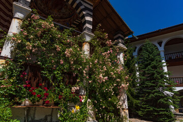 Rila Monastery, the largest Eastern Orthodox monastery in Rila Mountains, Bulgaria