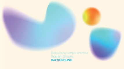 Gradient Shapes background