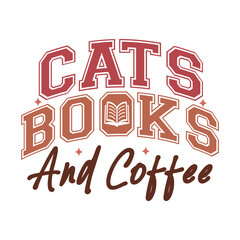 Cats Books and Coffee
